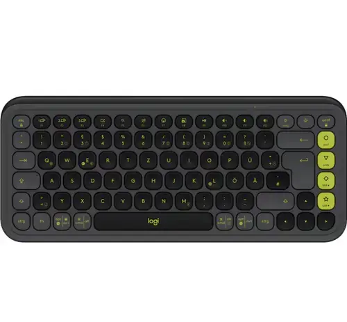 Tastatura Logitech Pop Icon Keys, Bluetooth, Layout US (Negru)
