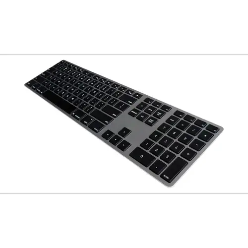 Tastatura Matias FK318B-UK, USB, 1.5m, Layout UK (Gri)