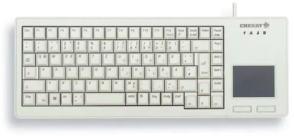 Tastatură mecanică Cherry - XS G84-5500, Cherry ML, gri deschis