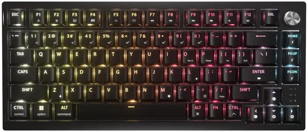 Tastatură mecanică Corsair – K65 PLUS, wireless, Tactile, RGB, negru