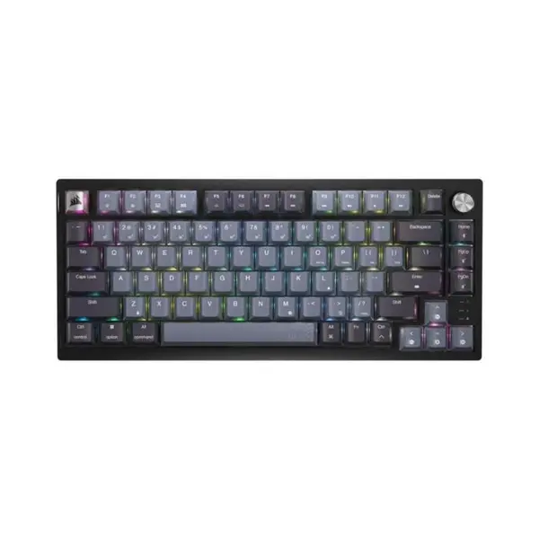 Tastatura mecanica gaming Corsair, K65 Plus, RGB, Wireless, Linear Red Switch