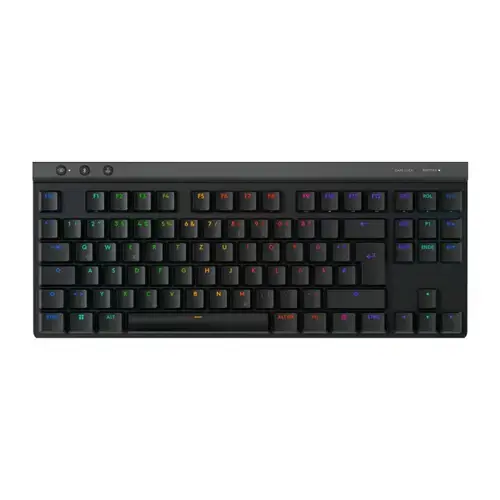Tastatura Mecanica Gaming Logitech G515 TKL, Ultraslin, Lightspeed, Wireless&Bluetooth, Negru