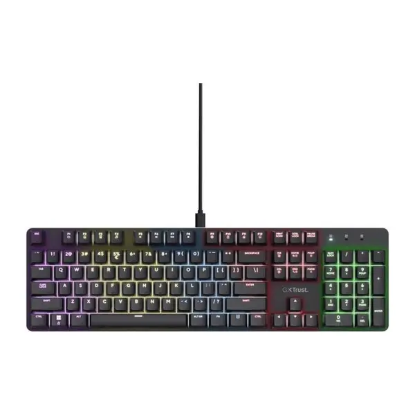 Tastatura Mecanica Gaming Trust GXT 871 Zorafull RGB Black US