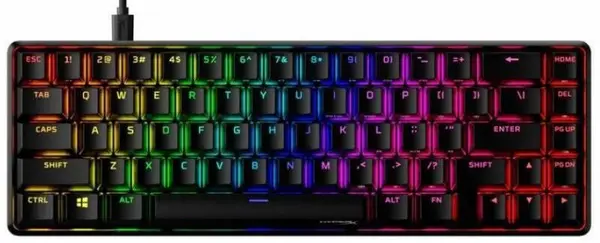 Tastatură mecanică HyperX - Alloy Origins 65, HyperX Aqua, negru