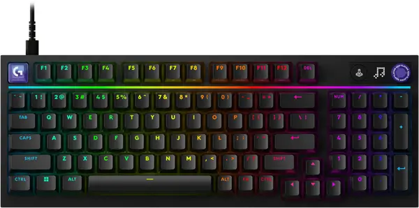 Tastatură mecanică ра Logitech - G316 X 98, Tactile, RGB, negre