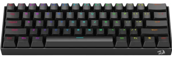 Tastatură mecanică Redragon - Dragonborn K630, Red, RGB, neagră