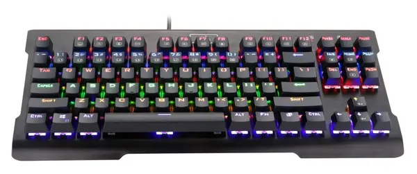 Tastatură mecanică Redragon - Visnu K561R-BK, LED, neagră