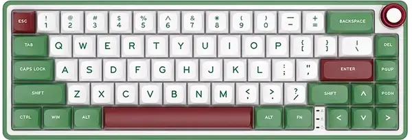 Tastatură mecanică Royal Kludge – R65, Chartreuse, RGB, verde