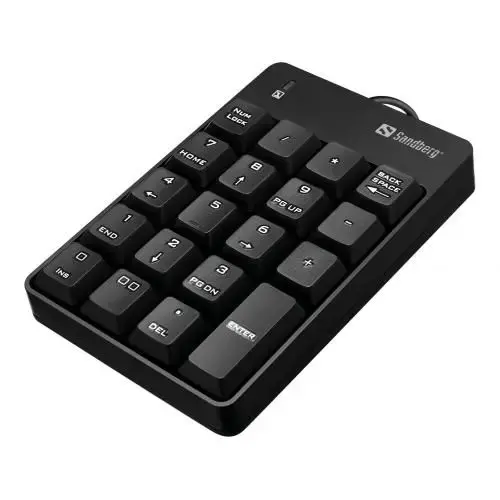 Tastatura numerica Sandberg 630-08, USB (Negru)