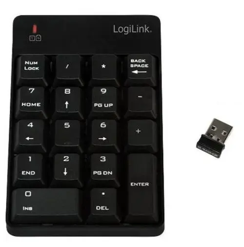 Tastatura numerica wireless Logilink ID0120 (Negru)