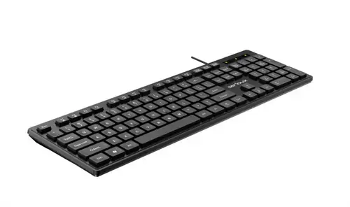 Tastatura Serioux SRXK-SKB704WD, Wired, USB-A (Negru)