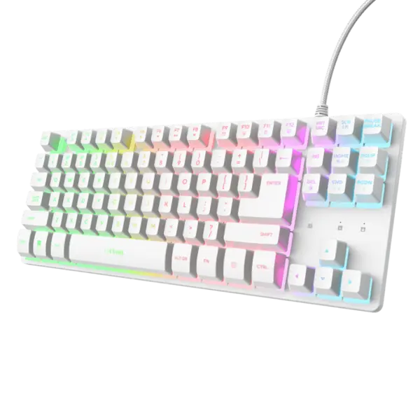 Tastatura Trust GXT833W Thado TKL, alb Tastatura Trust GXT833W Thado TKL, alb