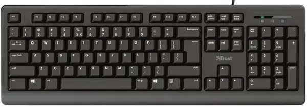 Tastatură Trust - Primo, chirilic, negru