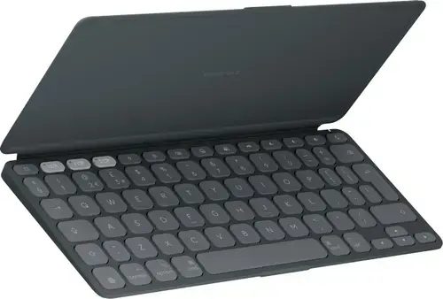 Tastatura Wireless LOGITECH Keys-To-Go 2, Bluetooth, Compatibil macOS, Layout US International (Negru)