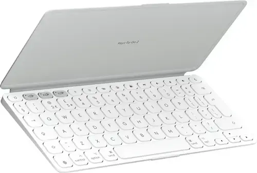 Tastatura Wireless LOGITECH Keys-To-Go 2, Bluetooth, Compatibil macOS, Layout US International (Gri)