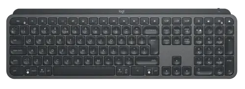 Tastatura Wireless Logitech MX Keys Business, Bluetooth, Logi Bolt USB Receiver, Layout UK (Gri/Negru)