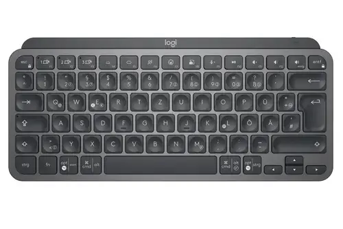 Tastatura Wireless LOGITECH MX Keys Mini Minimalist, Illuminata, Layout UK (Negru)