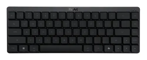 Tastatura Wireless Mecanica ASUS ProArt KD300, USB + RF 2.4GHz + Bluetooth, Backlit RGB, Switch Low-Profile Optical (Negru)