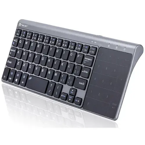 Tastatura Wireless Tracer Expert, 2.4 GHz, Touchpad (Gri)
