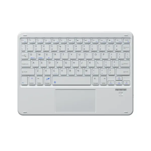 Tastatura wireless ultra-slim universala cu bluetooth Blackview K2 Alb