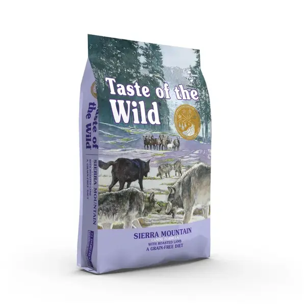TASTE OF THE WILD Sierra Mountain, Miel, hrană uscată fără cereale câini 12.2kg