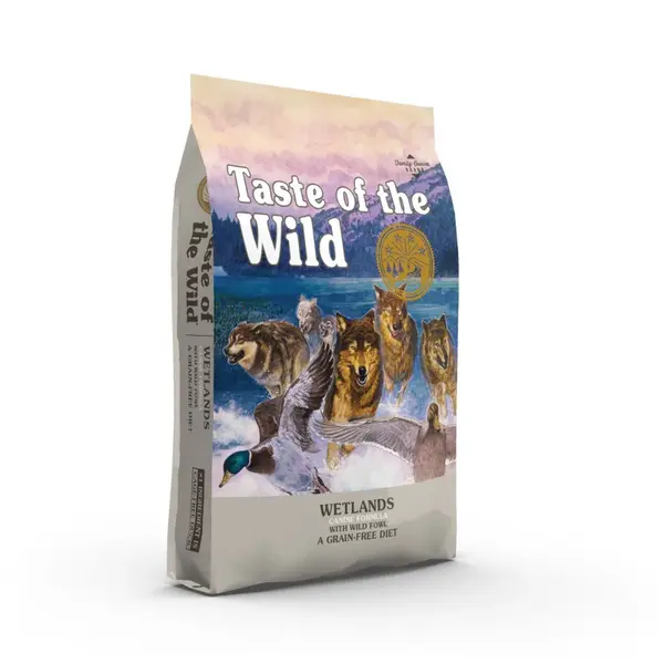 TASTE OF THE WILD Wetlands, Rață, hrană uscată fără cereale câini 2kg