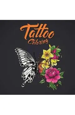 Tattoo Coloring: Adult Coloring Book - Igloobooks