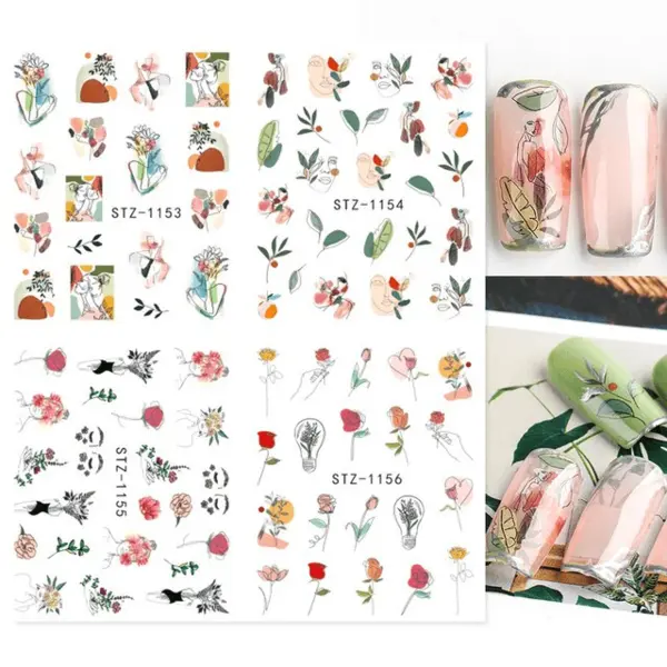 Tatuaj Decor Unghii 4 Modele I-05 - I-05 - Everin.ro