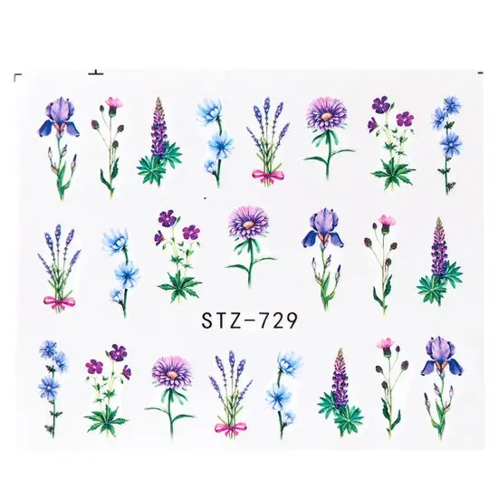 Tatuaj decor unghii STZ-729 - STZ729 - Everin.ro