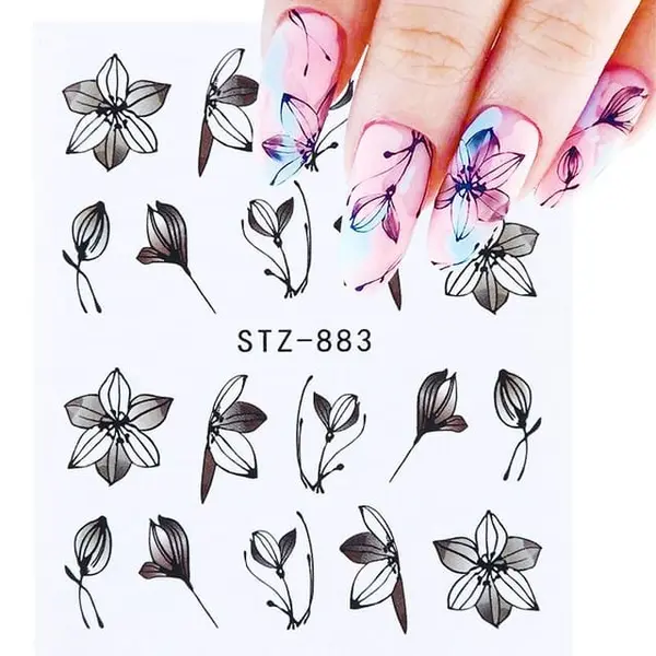Tatuaj decor unghii STZ-883 - STZ883 - Everin.ro