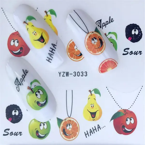 Tatuaj decor unghii YZW-3033 - YZW-3033 - Everin.ro
