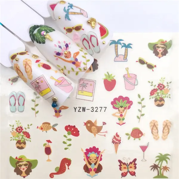 Tatuaj decor unghii YZW-3277 - YZW3277 - Everin.ro