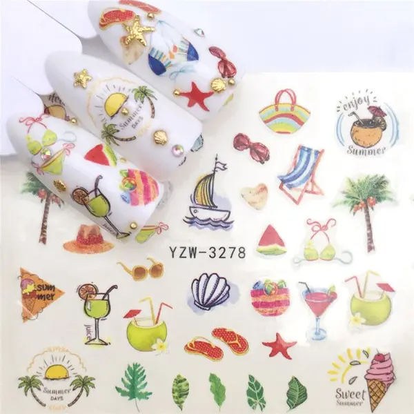 Tatuaj decor unghii YZW-3278 - YZW3278 - Everin.ro