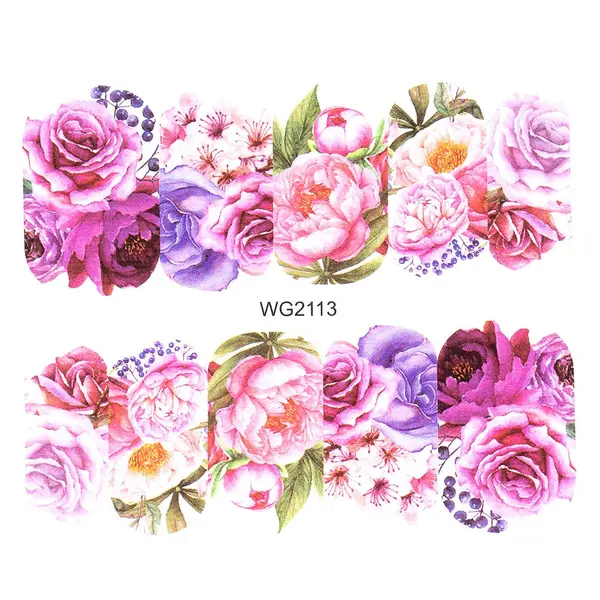 Tatuaj Unghii LUXORISE Flower Rave, WG2113