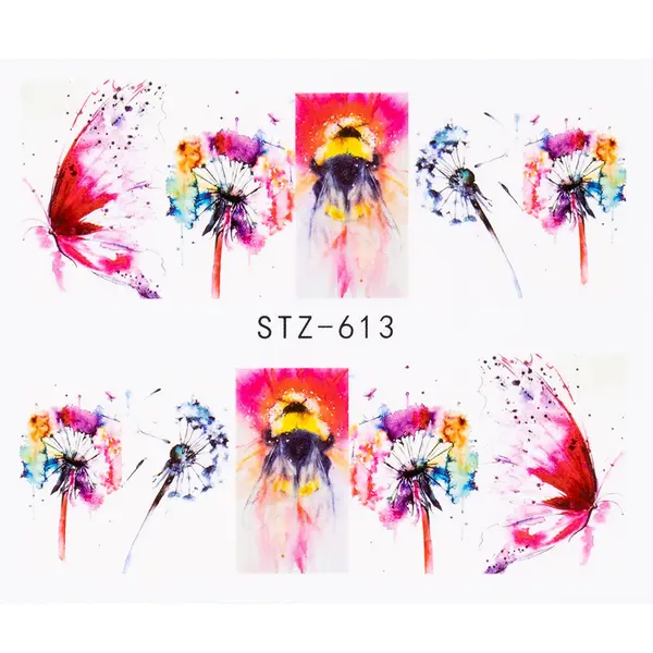 Tatuaj Unghii LUXORISE Flower Rise, STZ-613