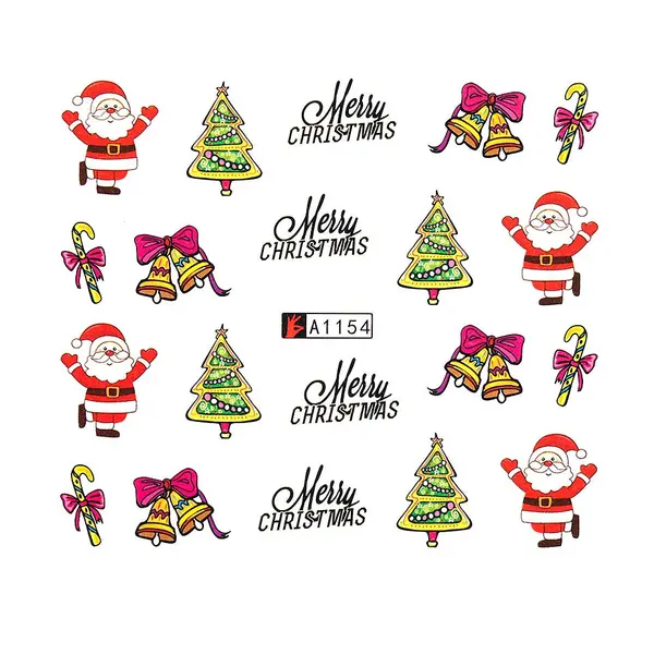Tatuaj Unghii LUXORISE Holiday Spirit, A1154