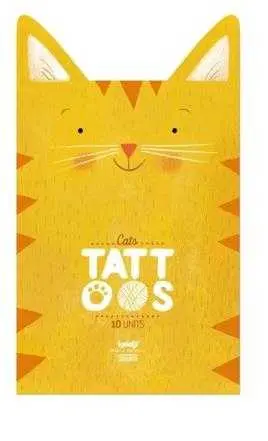 Tatuaje lavabile cu pisici,10 bucati