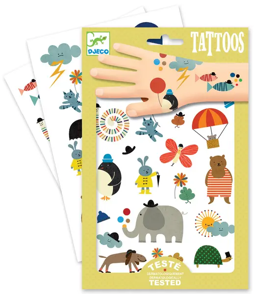 Tatuaje pentru copii Djeco - Lucruri mici frumoase