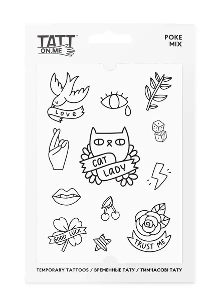 Tatuaje temporare - Poke Mix | Tatton.me
