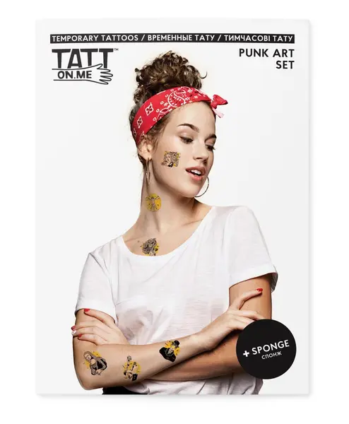 Tatuaje temporare - Punk Art | Tatton.me