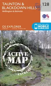 Taunton and Blackdown Hills. September 2015 ed, Sheet Map/Ordnance Survey