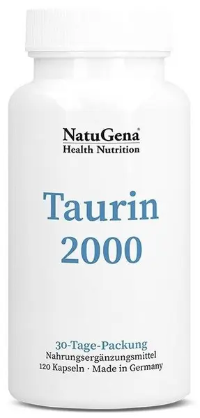 Taurin 2000, 120 capsule, NatuGena