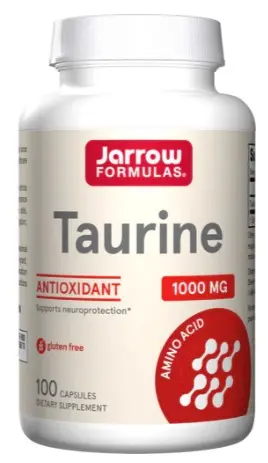 Taurine, 1000 mg, 100 capsule, Jarrow Formulas