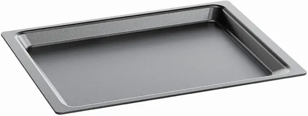 Tavă de copt AMT - 44,7 x 36 x 2,5 cm, strat antiaderent Lotan, neagră