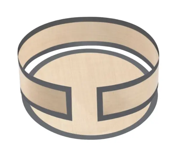 Tava de copt rotunda silicon alimentar reutilizabila rezistenta la caldura 30x30cm