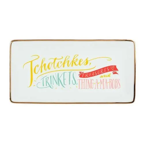 Tava din portelan - Ladyfingers Letterpress High Five | Galison