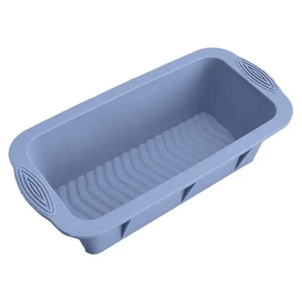 Tava din silicon pentru chec, diverse culori,25x16x7 cm
