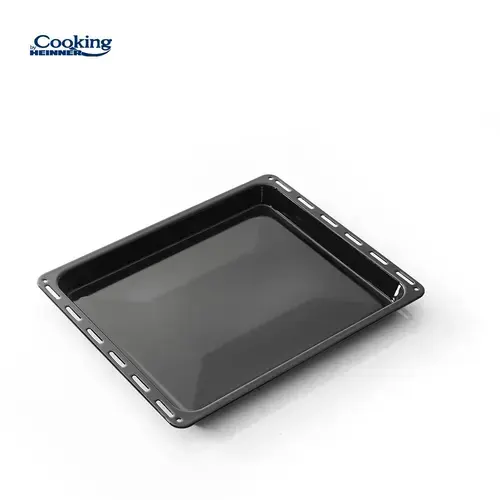 Tava emailata pentru cuptor Heinner HR-NR-D45, 45.5x37.5x3.5CM (Negru)