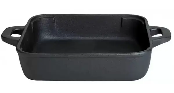 Tava inalta din fonta 25 x 25 cm 3,5 litri ALL'GRILL 4538