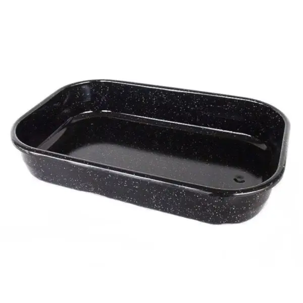 Tava pentru Copt Emailata, 40 x 27 cm, Perfect Home